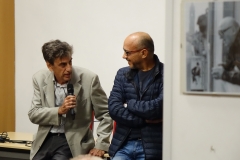17 09 2022 Aperossa, CINEDOC: il regista Roland Sejko con l'attore Pietro De Silva